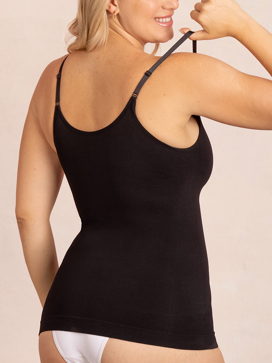 Cami Glow Comfort™ Escote Redondo – Moldeo Suave 24/7