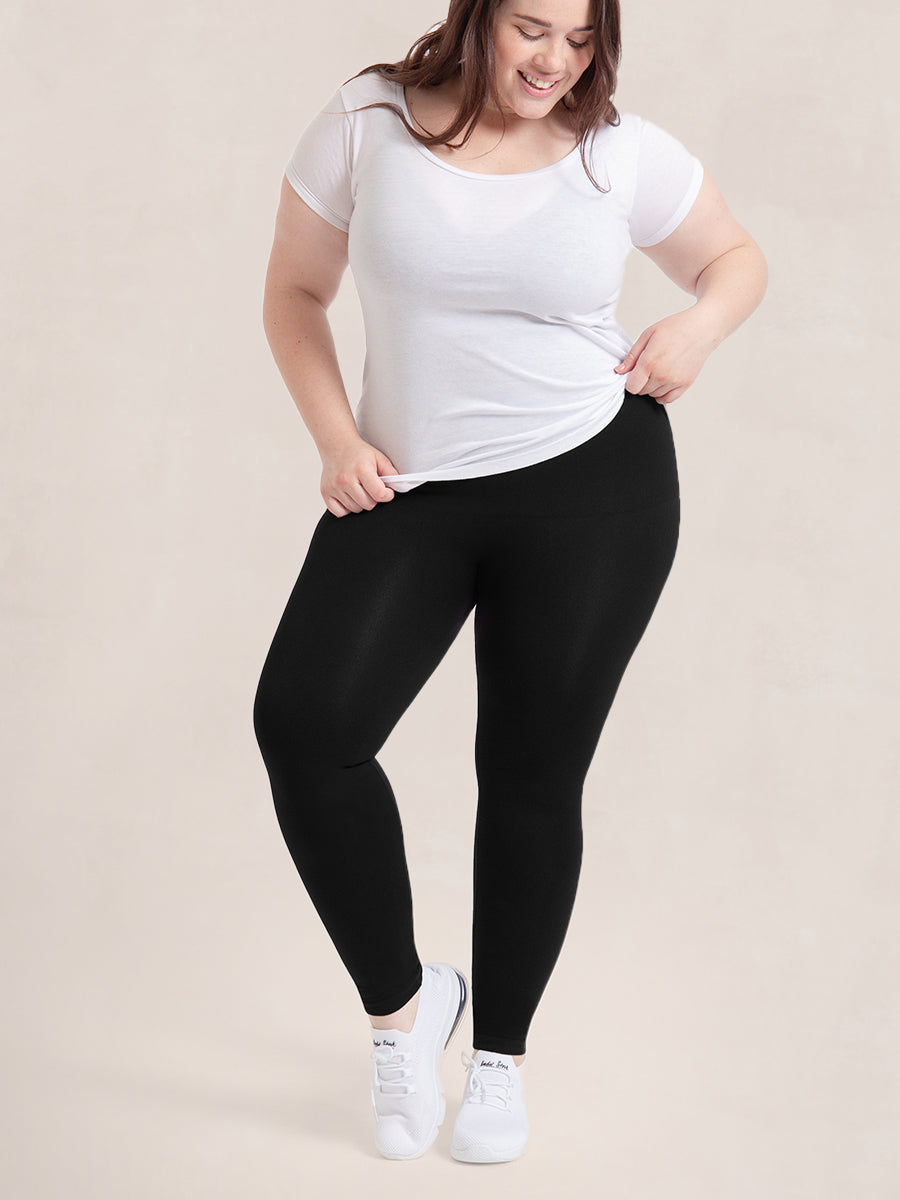 Leggings Glow Comfort™ de Talle Medio y Efecto Moldeador