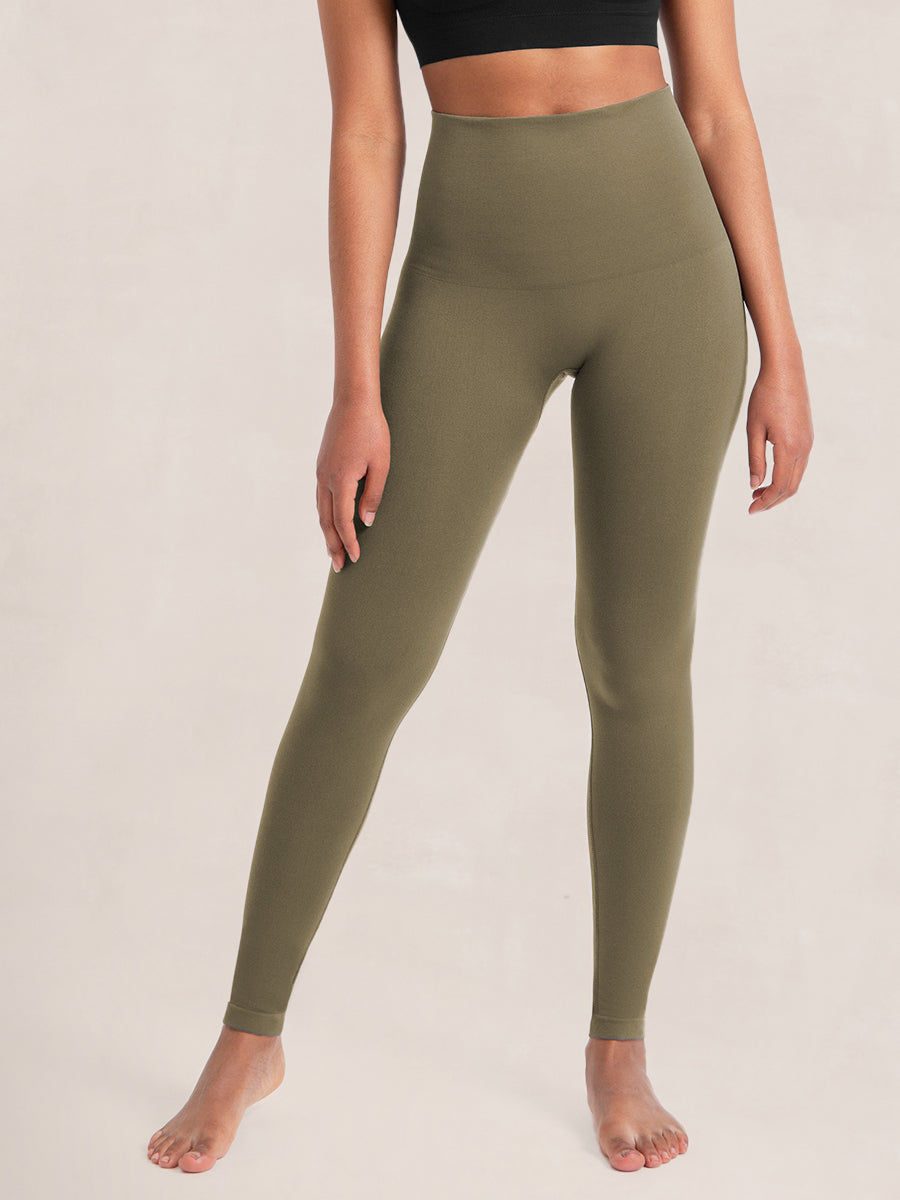 Leggings Glow Comfort™ de Talle Medio y Efecto Moldeador