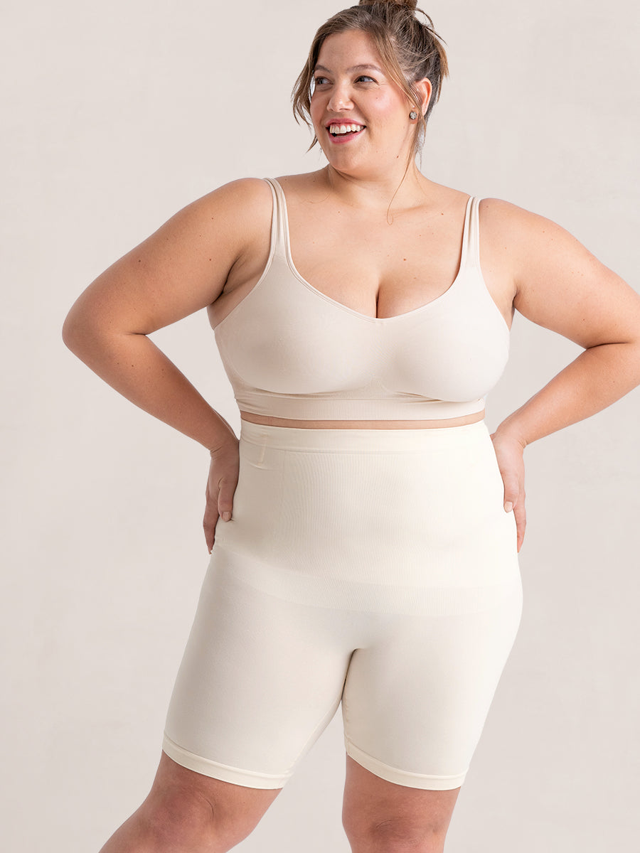 Short Moldeador Glow Comfort™ de Talle Alto – Control Suave Todo el Día