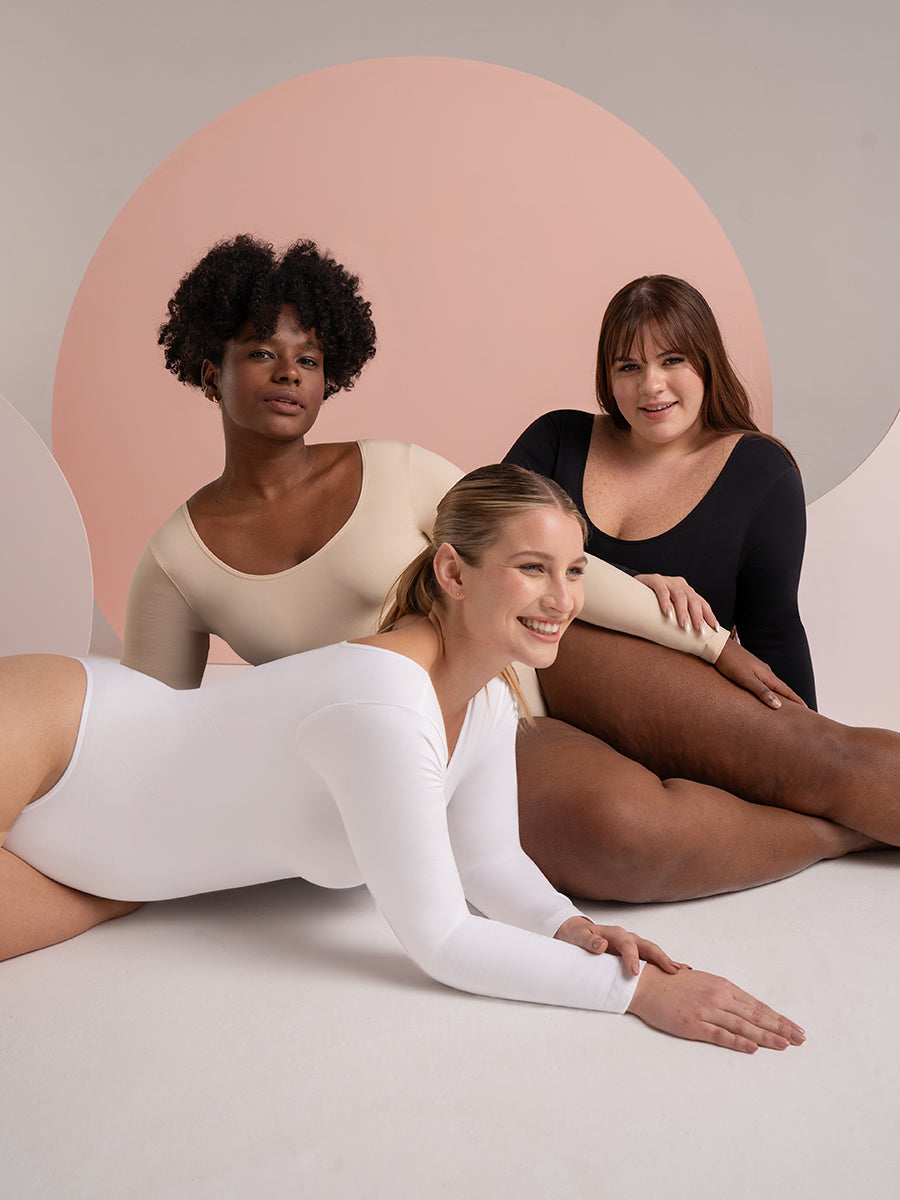Body Glow Essentials™ de Manga Larga – Comodidad Todo el Día
