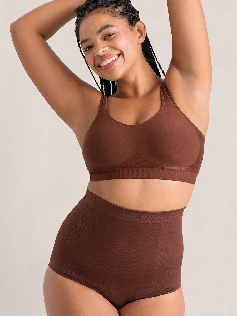 Braguita Moldeadora Glow Comfort™ de Talle Alto – Control Diario Invisible